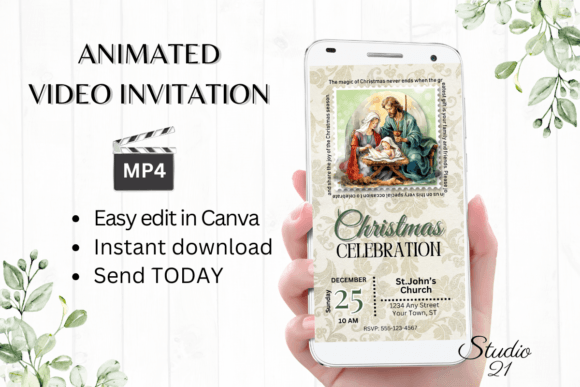 Create Holiday Magic with an Animated Christmas Invitation