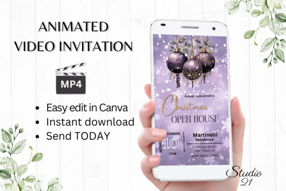 Ditch the Paper: The Modern Christmas Open House Invite