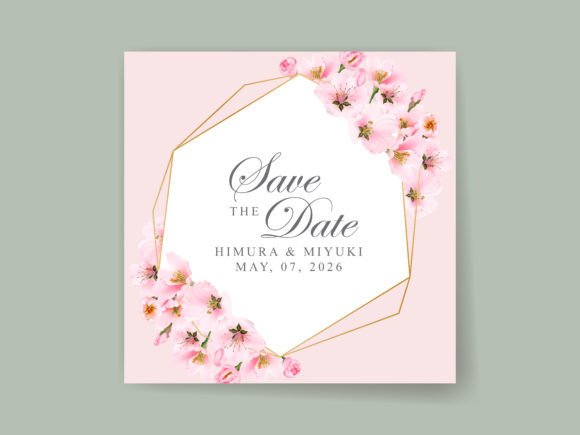 Elegant Cherry Blossom Wedding Invitations for Your Day